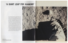 Buzz Aldrin Signed ''Life'' Magazine Commemorative Issue